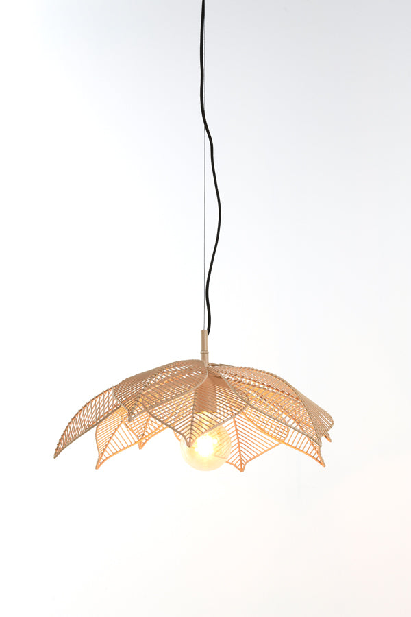 Light & Living Pavas Hanging Lamp in Matt Beige - Small