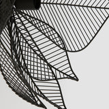 Light & Living Pavas Wall Lamp in Matt Black - Large