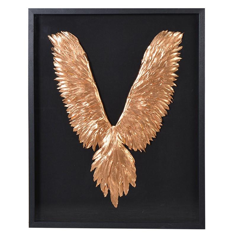 Goddess Framed Feathered Wings