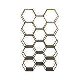 Light & Living Hual Cabinet with Antique Bronze Finish