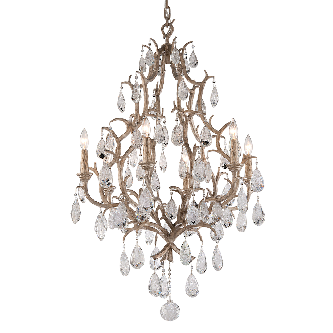 Hudson Valley Lighting Amadeus Chandelier with 6 Lights and Hand-Worked Iron