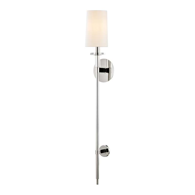 Hudson Valley Lighting Amherst Long Wall Sconce Single Light with Steel