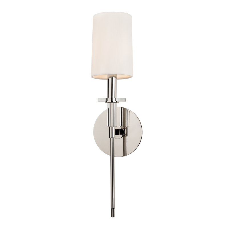 Hudson Valley Lighting Amherst Wall Sconce Single Light with Steel