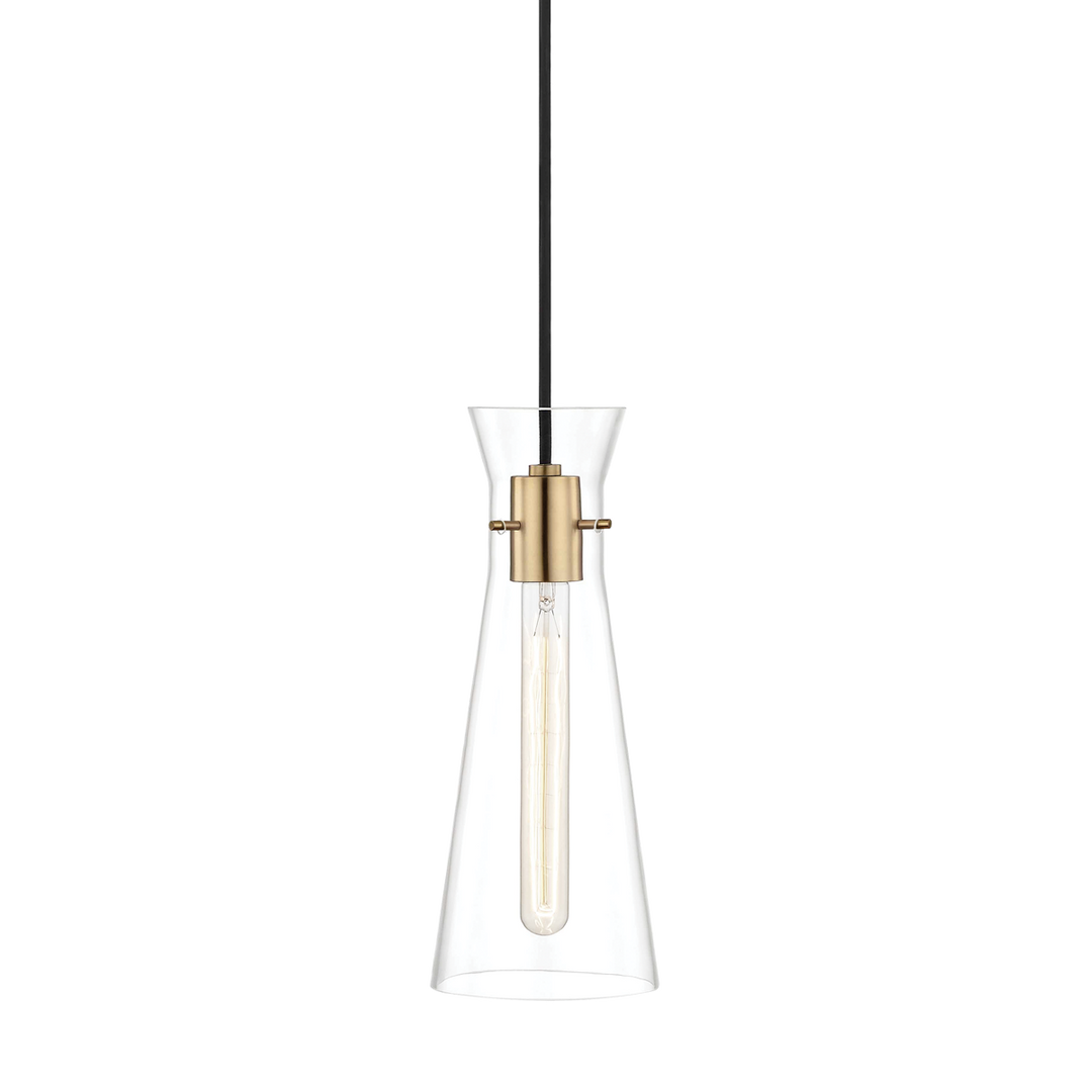 Hudson Valley Lighting Anya Pendant Light with Clear Glass