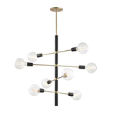 Hudson Valley Lighting Astrid Chandelier in Steel with 8 Lights