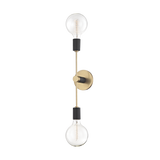 Hudson Valley Lighting Astrid Wall Sconce with Steel and Dual Lights