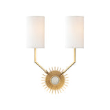 Hudson Valley Lighting Borland Wall Sconce in Steel