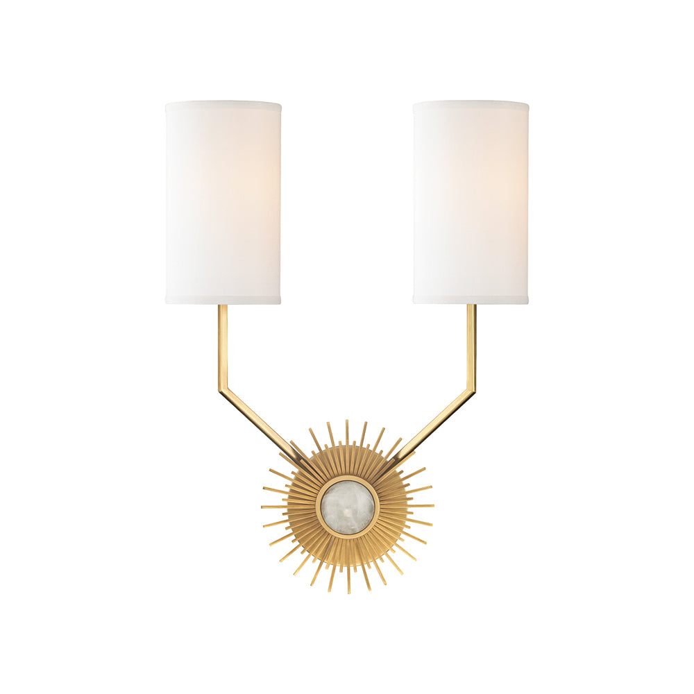 Hudson Valley Lighting Borland Wall Sconce in Steel