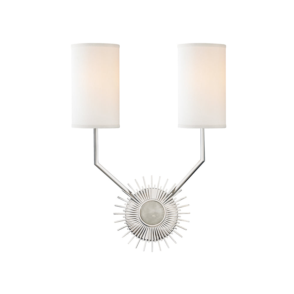 Hudson Valley Lighting Borland Wall Sconce in Steel