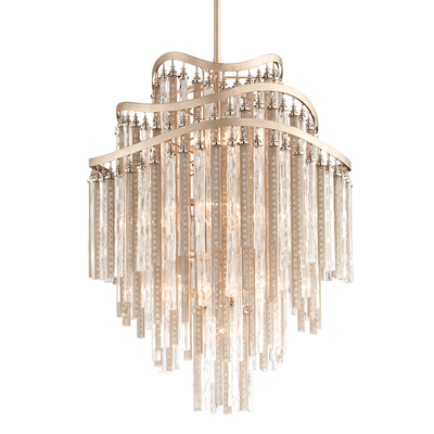 Hudson Valley Lighting Chimera Chandelier with Hand-Worked Iron