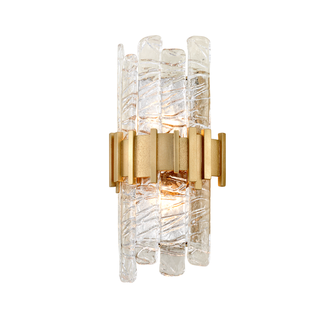 Hudson Valley Lighting Ciro Wall Sconce with Hand-Crafted Iron in Yellow Gold