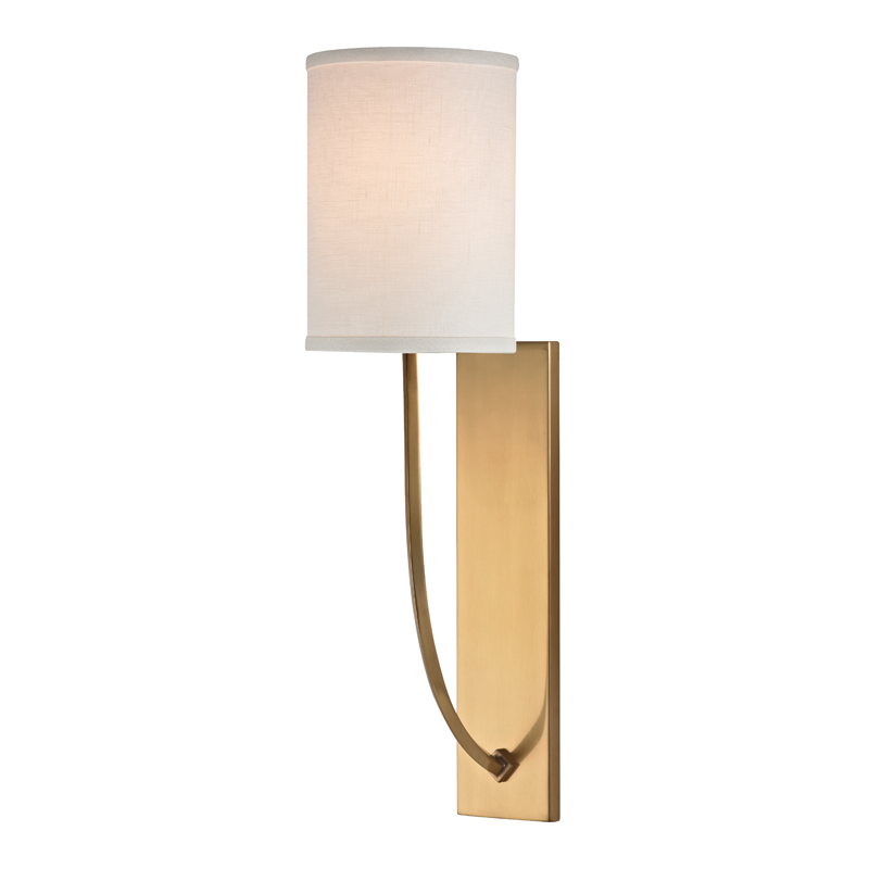 Hudson Valley Lighting Colton Wall Sconce with Warm Brass