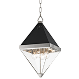 Hudson Valley Lighting Coltrane Pendant Light with Steel and Glass
