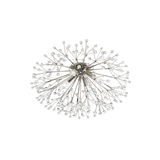 Hudson Valley Lighting Dunkirk Flush Mount Light with Polished Nickel