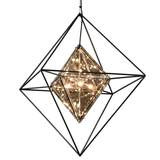 Hudson Valley Lighting Epic Pendant Light with Hand-Worked Iron with 8 Lights