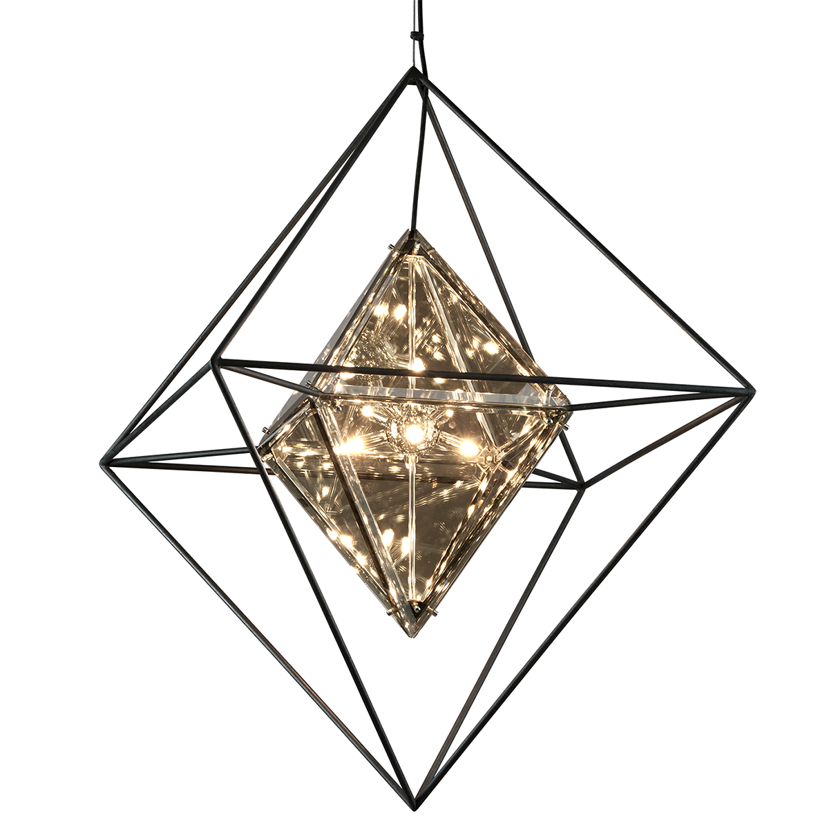Hudson Valley Lighting Epic Pendant Light with Hand-Worked Iron with 8 Lights
