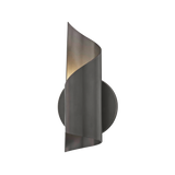 Hudson Valley Lighting Evie Wall Sconce in Black Steel