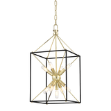 Hudson Valley Lighting Glendale Pendant Light in Aged Brass