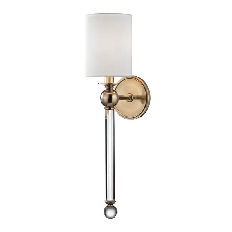 Hudson Valley Lighting Gordon Wall Sconce with Brass