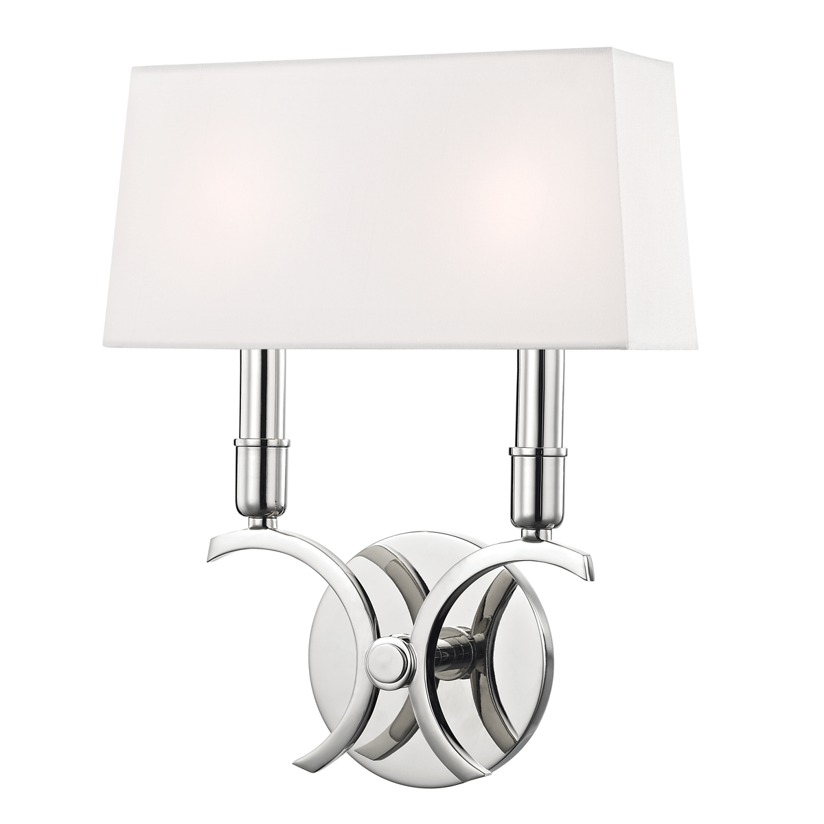 Hudson Valley Lighting Gwen Wall Sconce with Polished Steel