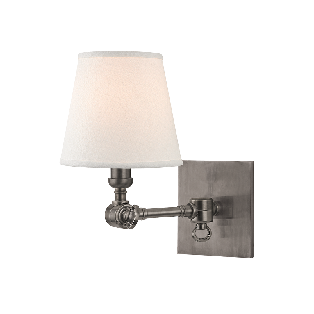 Hudson Valley Lighting Hillsdale Wall Sconce with Black Metal