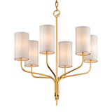 Hudson Valley Lighting Juniper Chandelier with Hand-Worked Iron