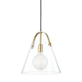 Hudson Valley Lighting Karin Large Pendant Light with Steel