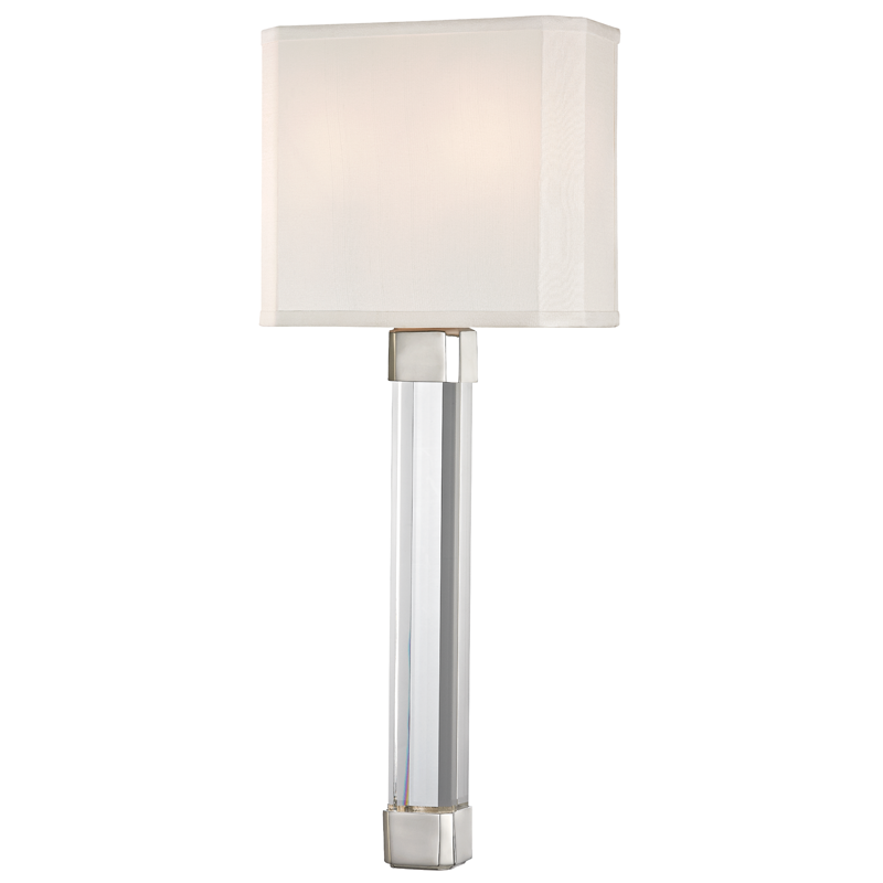 Hudson Valley Lighting Larissa Wall Sconce in Polished Steel