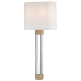Hudson Valley Lighting Larissa Wall Sconce in Warm Brass Finish