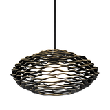 Hudson Valley Lighting Luma Pendant Light with Hand-Crafted Aluminium