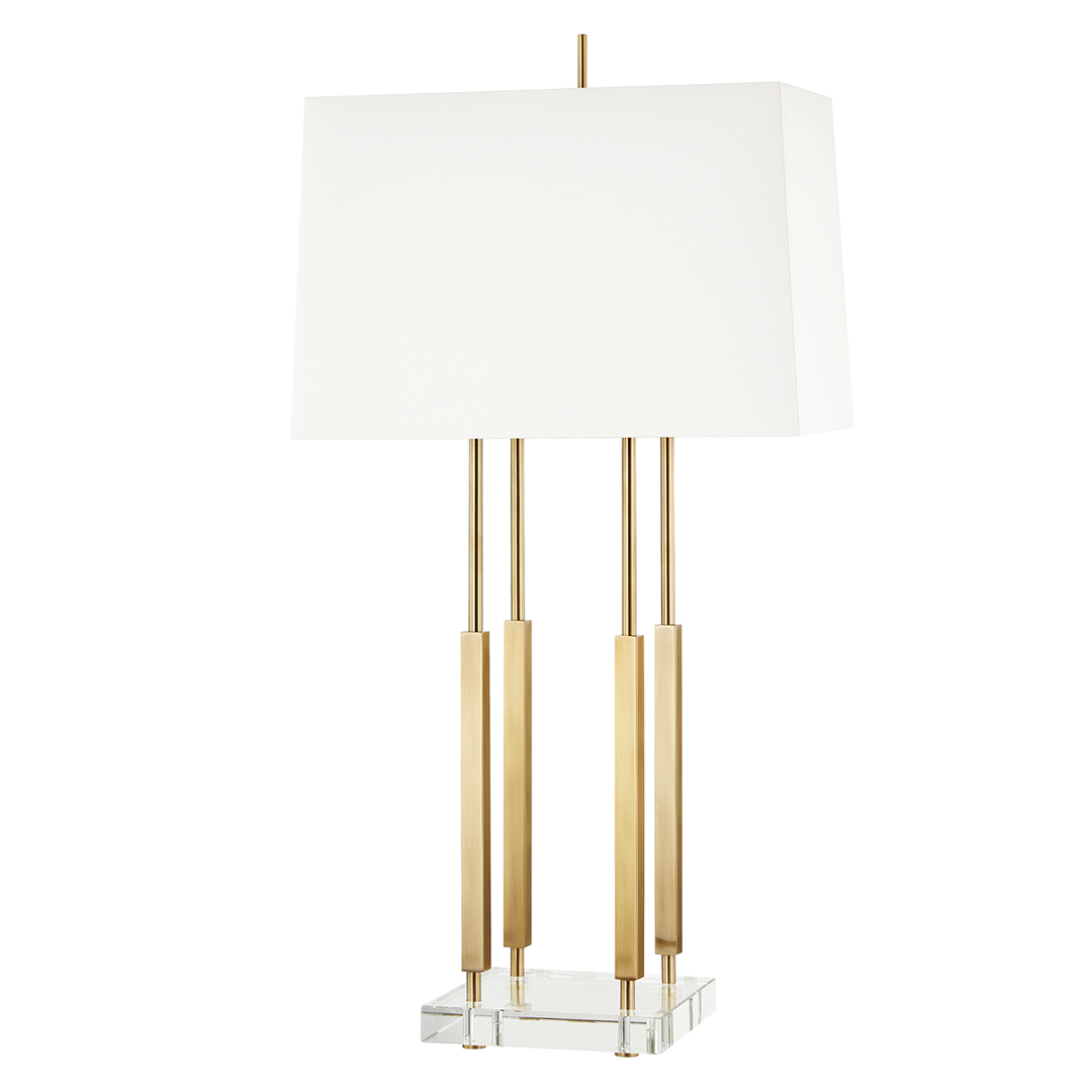 Hudson Valley Lighting Rhinebeck Table Lamp in Brass