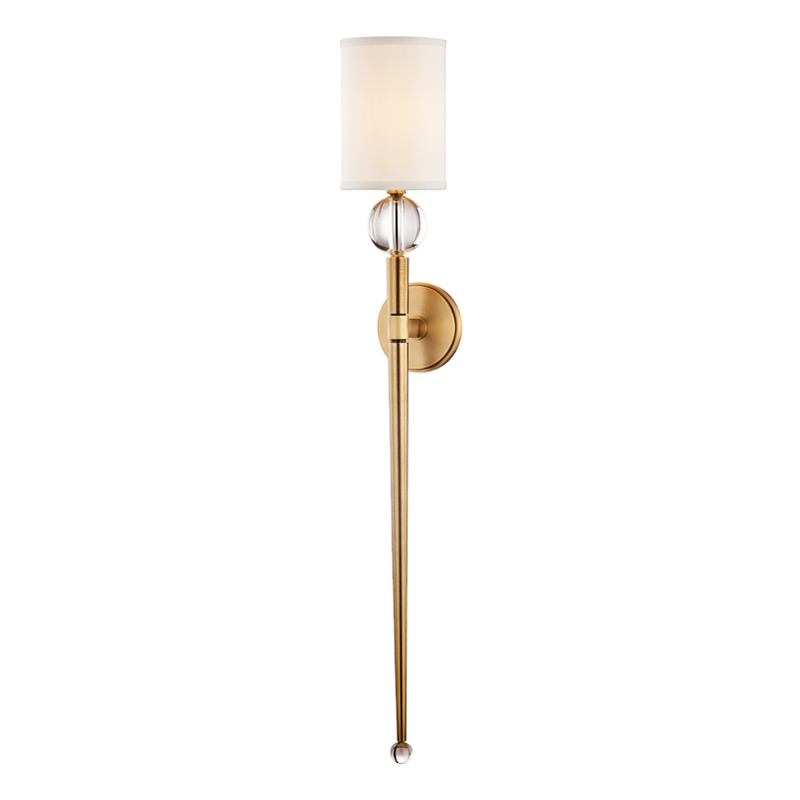 Hudson Valley Lighting Rockland Wall Sconce in Gold Finish Steel