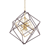 Hudson Valley Lighting Roundout Pendant Light with Brass