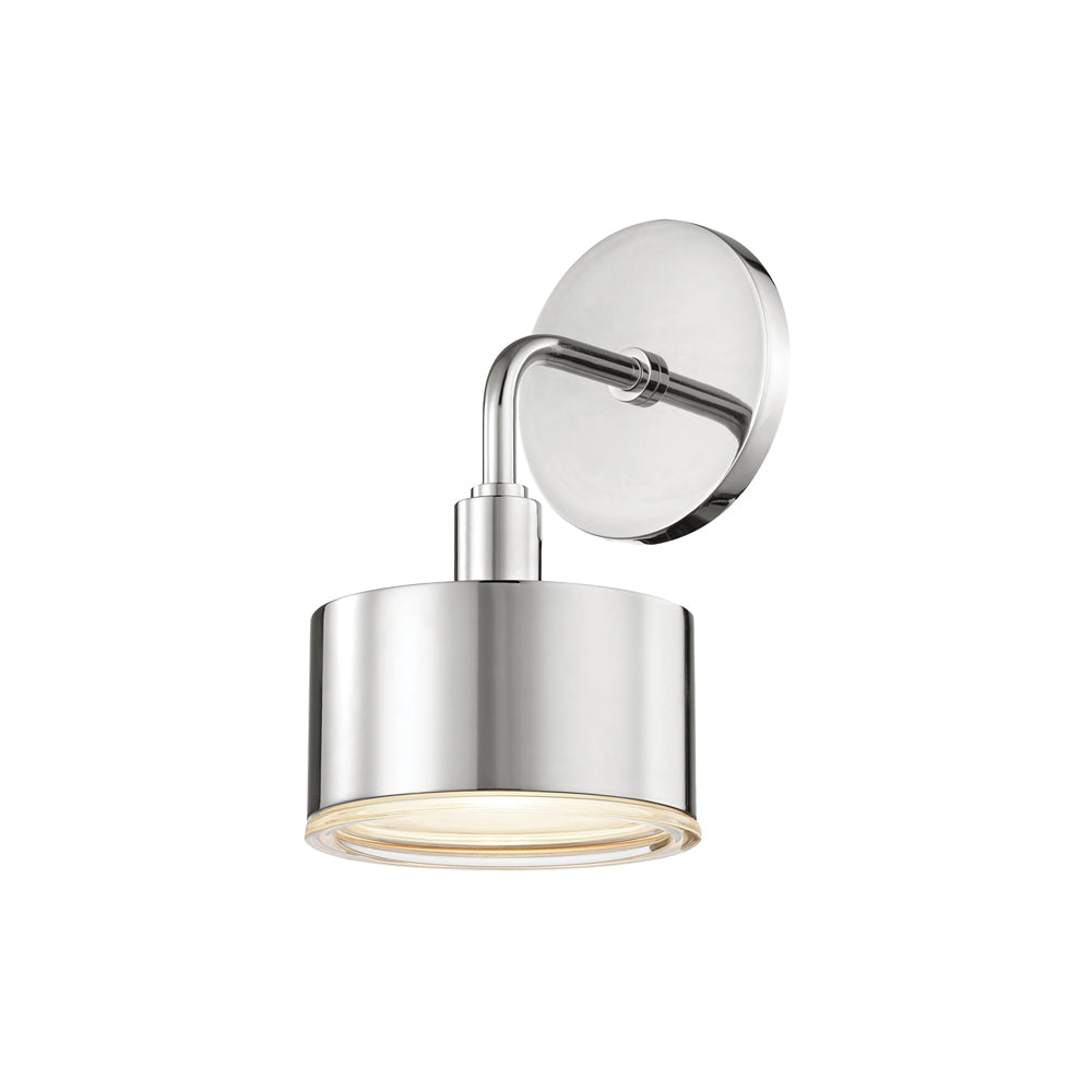Hudson Valley Lighting Nora Wall Sconce in Polished Nickel