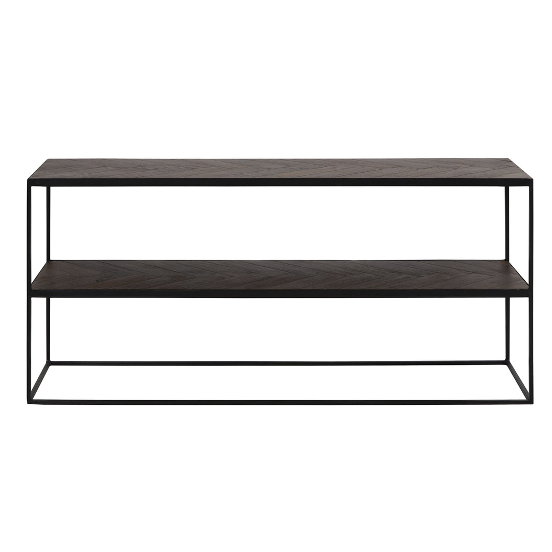 Imeldina Console Table in Brown Wood