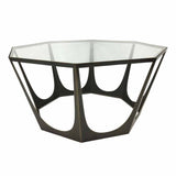 Libra Interiors Catalan Bronze Gilded Coffee Table