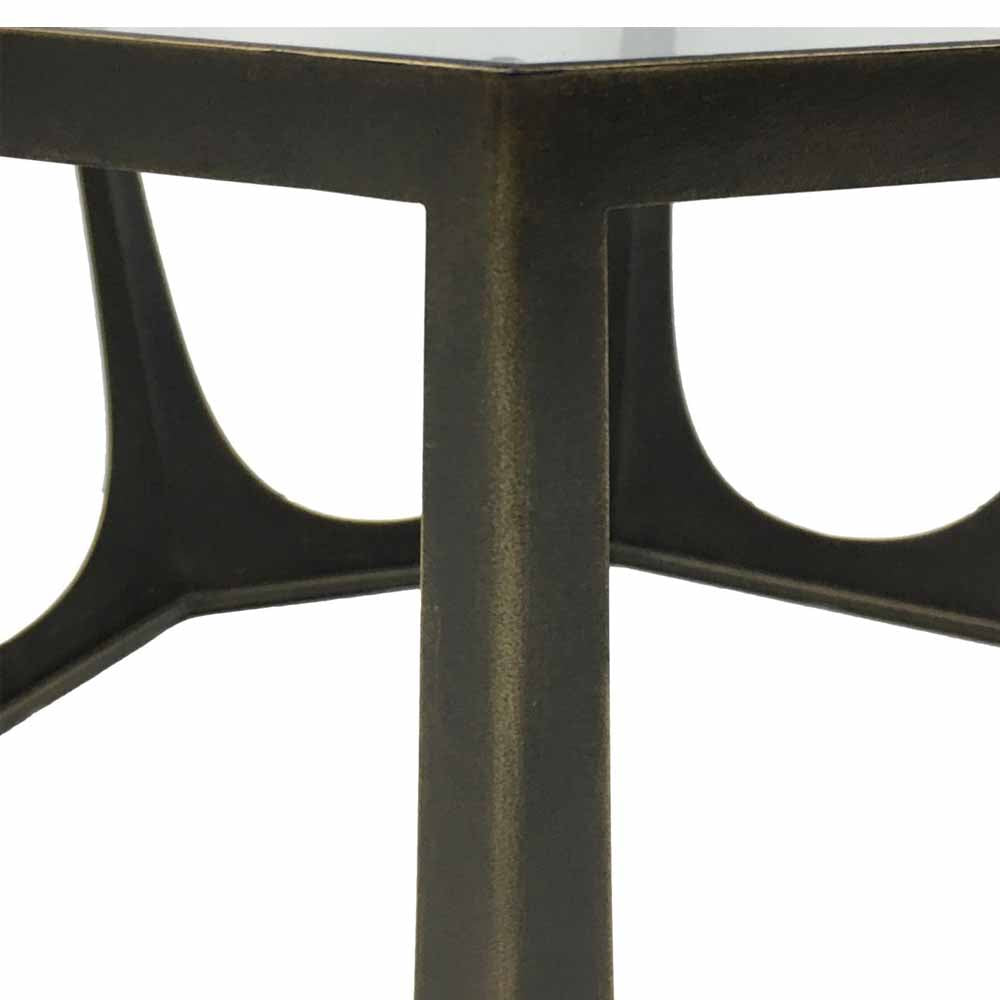 Libra Interiors Catalan Bronze Gilded Coffee Table