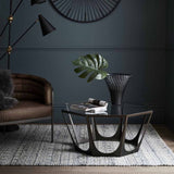 Libra Interiors Catalan Bronze Gilded Coffee Table