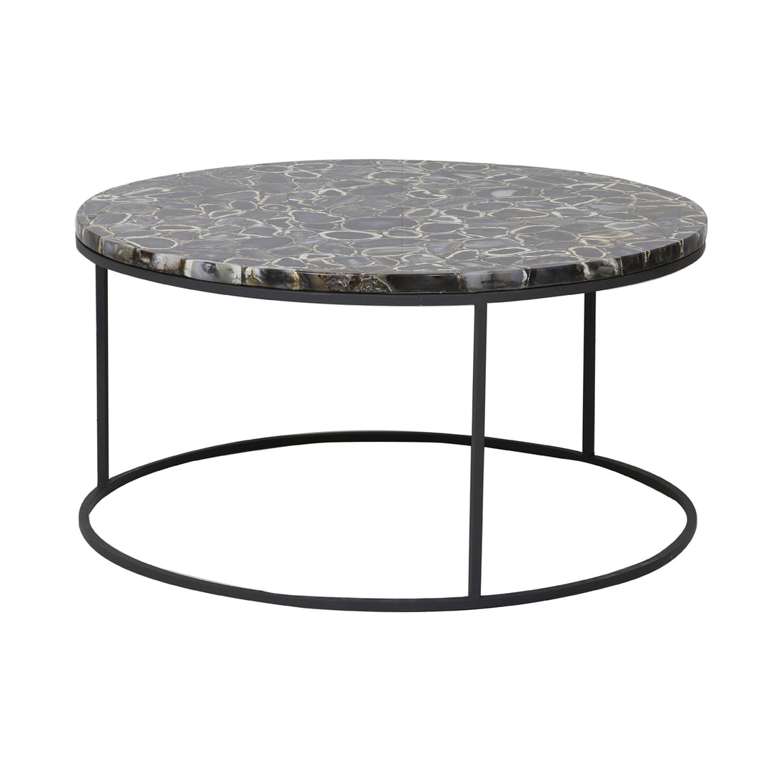 Kent Coffee Table with Black Agate