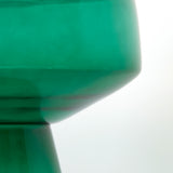 Light & Living Dakwa Side Table in Green Glass