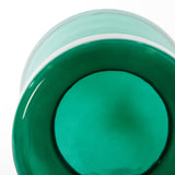 Light & Living Dakwa Tall Side Table in Green Glass