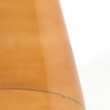 Light & Living Dakwa Side Table in Ochre-Yellow Glass