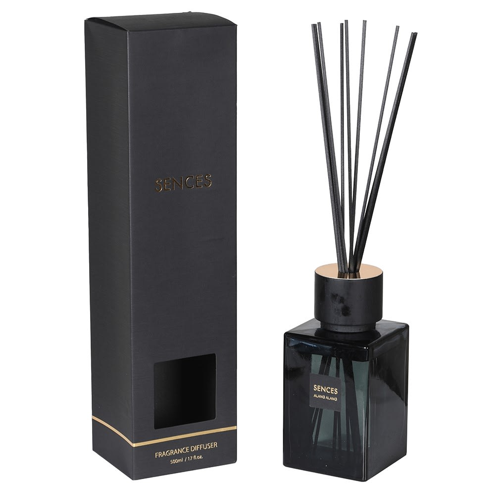 Large Amora Reed Diffuser with Onyx Glass Bottle – Shropshire Design