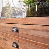 Three Door Larkin Draftsman Sideboard