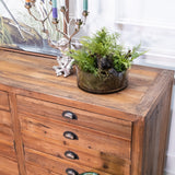 Three Door Larkin Draftsman Sideboard