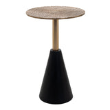 Richmond Interiors Cobra End Table with Aluminium (Small)