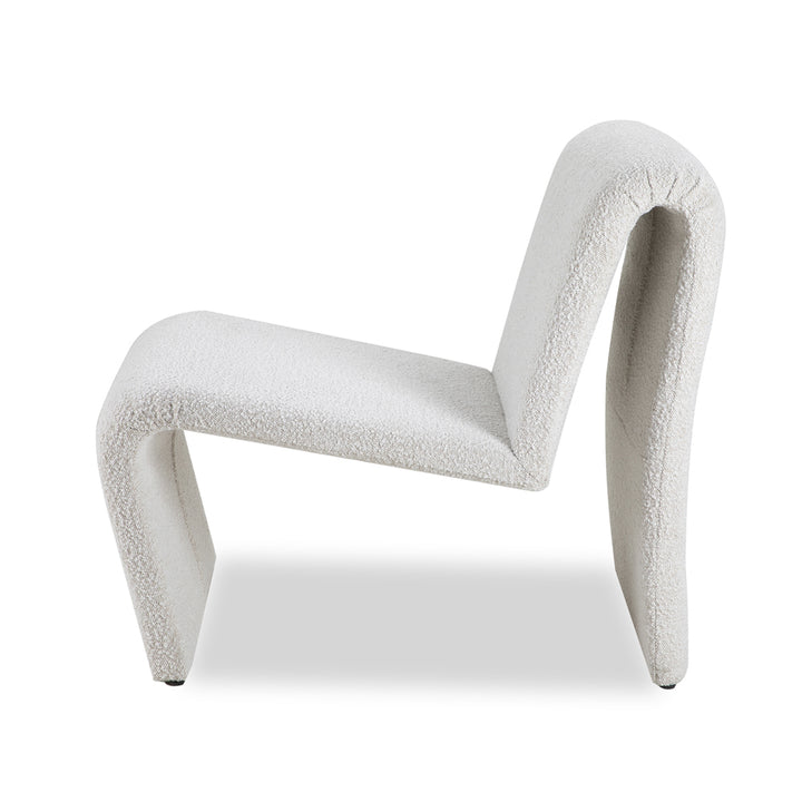 Liang & Eimil Alga Occasional Chair in Boucle Sand Upholstery