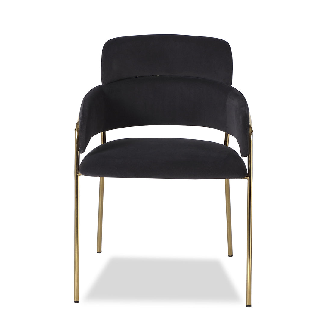 Liang & Eimil Alice Dining Chair with Toscana Coal Velvet