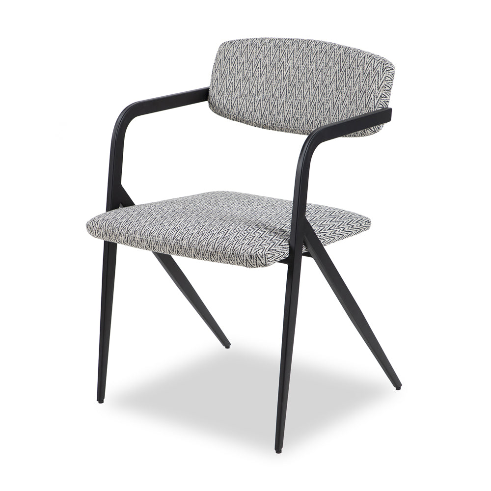Liang & Eimil Alpar Dining Chair with Emporio Pattern Fabric