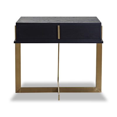 Liang & Eimil Archivolto Bedside Table in Wenge and Brushed Brass